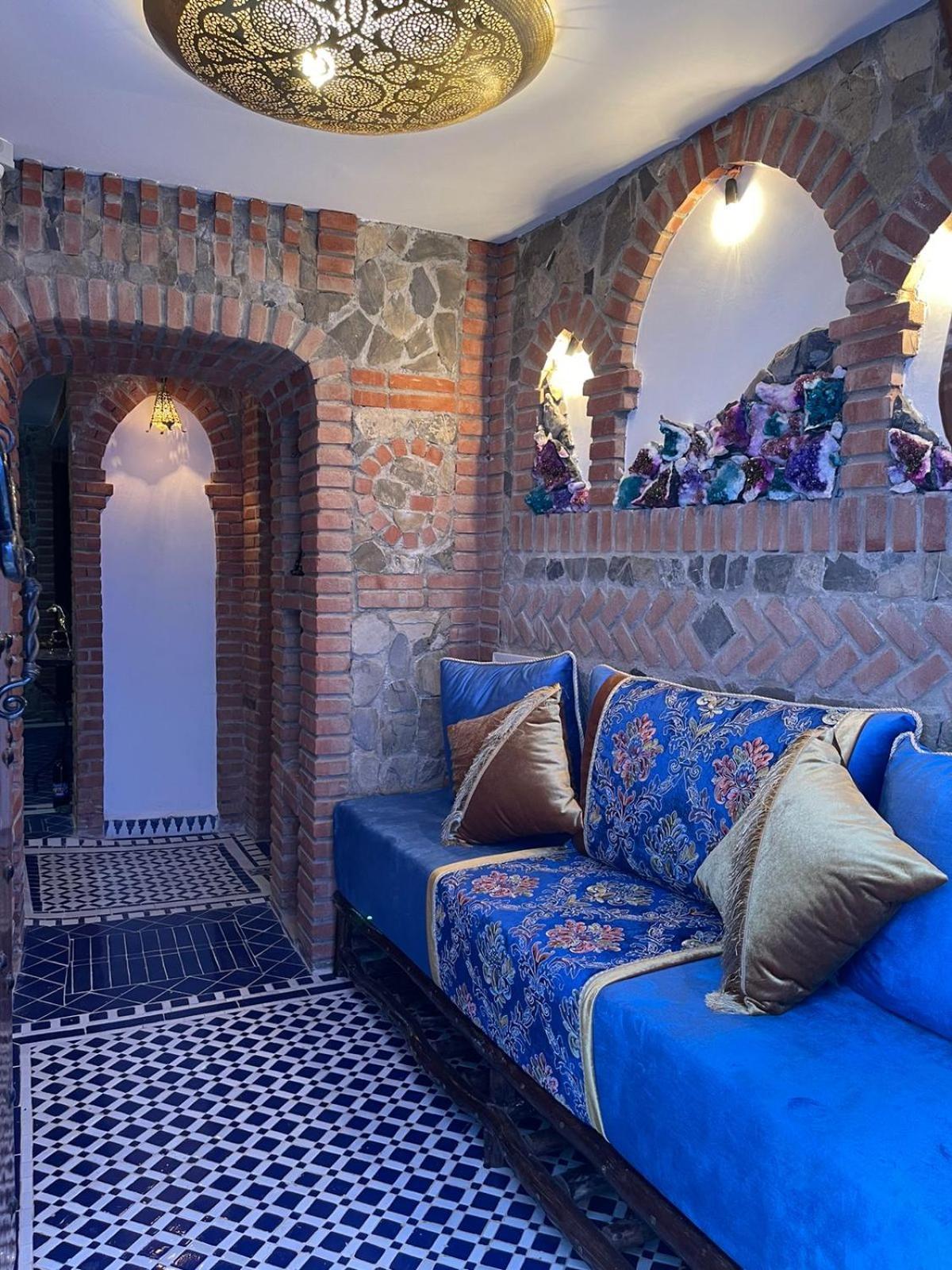 Hotel Riad Bab Mahruk Xauen Exterior foto